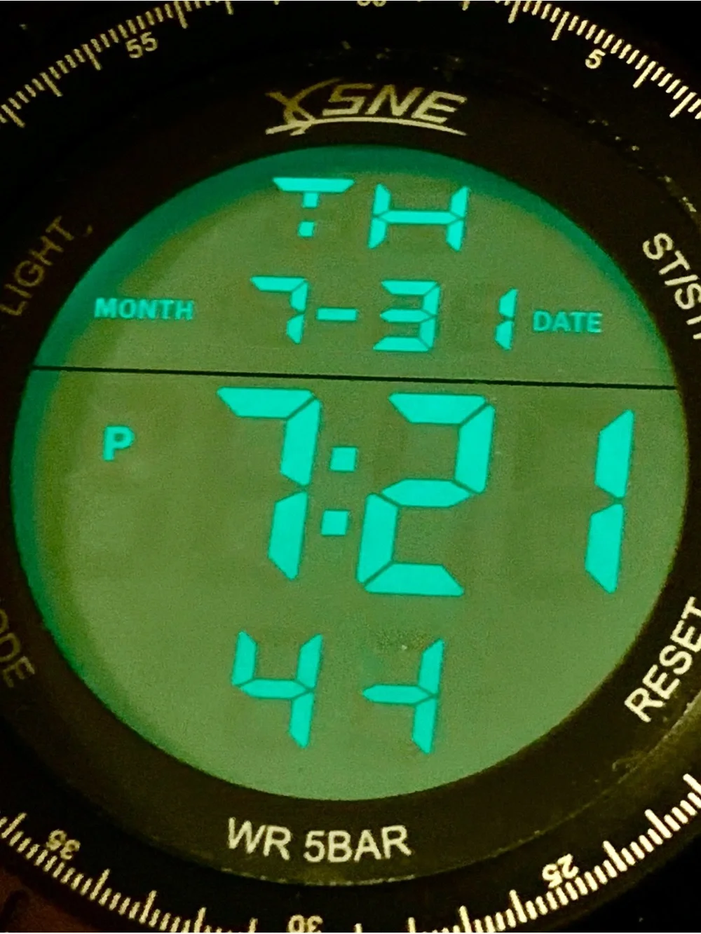 SNE 1167 Men’s Digital Quartz Wristwatch Chrono Backlight Alarm Day Date Working